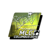 Sticker | seized (Foil) | MLG Columbus 2016