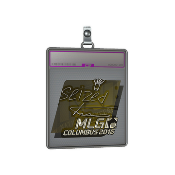 Sticker Slab | seized (Foil) | MLG Columbus 2016