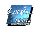 Sticker | s1mple (Foil) | MLG Columbus 2016