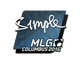 Sticker | s1mple | MLG Columbus 2016