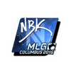 Sticker | NBK- (Foil) | MLG Columbus 2016