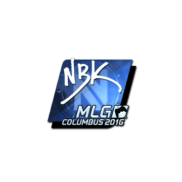 Steam Community Market :: Listings for Sticker | NBK- (Foil
