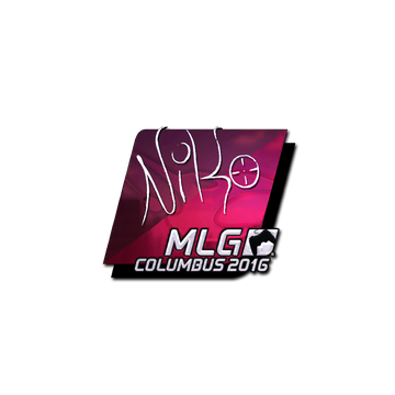 Sticker | NiKo (Foil) | MLG Columbus 2016