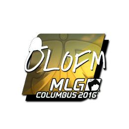 Sticker | olofmeister (Foil) | MLG Columbus 2016
