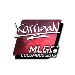Sticker | karrigan (Foil) | MLG Columbus 2016