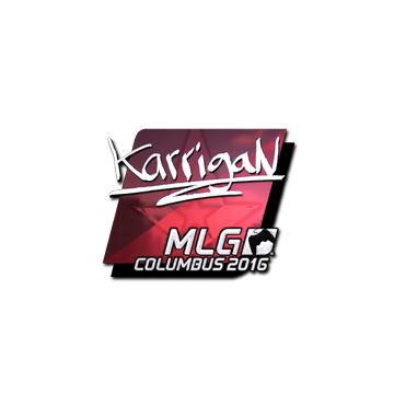 Sticker | karrigan (Foil) | MLG Columbus 2016