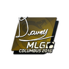 Sticker | DAVEY | MLG Columbus 2016