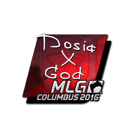 Sticker | Dosia (Foil) | MLG Columbus 2016