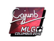 Sticker | cajunb (Foil) | MLG Columbus 2016