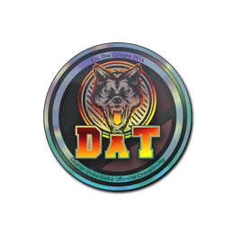 Sticker | dAT team (Holo) | Cologne 2014