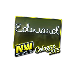 Sticker | Edward (Foil) | Cologne 2015
