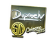 Sticker | dupreeh (Foil) | Cologne 2015