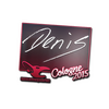 Sticker | denis | Cologne 2015