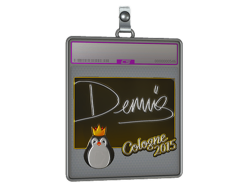 Sticker Slab | dennis (Foil) | Cologne 2015