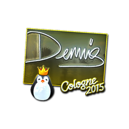 Sticker | dennis (Foil) | Cologne 2015