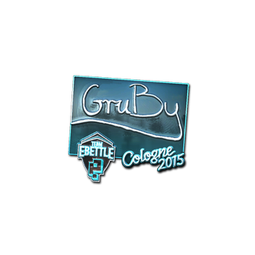Sticker | GruBy (Foil) | Cologne 2015