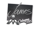 Sticker | James | Cologne 2015