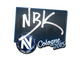 Sticker | NBK- | Cologne 2015