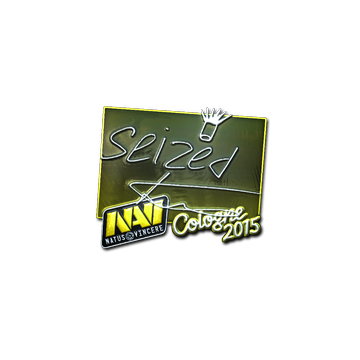 Sticker | seized (Foil) | Cologne 2015