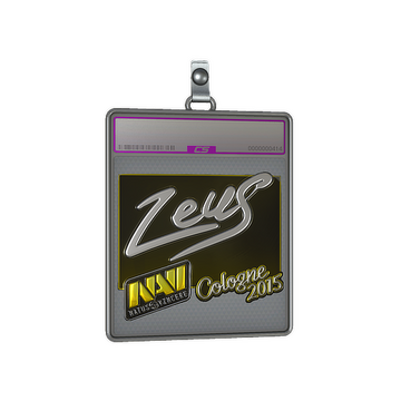 Sticker Slab | Zeus (Foil) | Cologne 2015