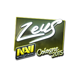 Sticker | Zeus (Foil) | Cologne 2015