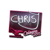 Sticker | chrisJ (Foil) | Cologne 2015