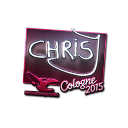 Sticker | chrisJ (Foil) | Cologne 2015