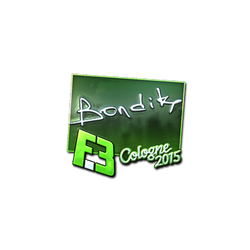 Sticker | bondik (Foil) | Cologne 2015