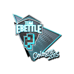 Sticker | Team eBettle (Foil) | Cologne 2015