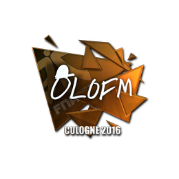 Sticker | olofmeister (Foil) | Cologne 2016