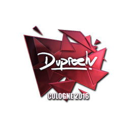 Sticker | dupreeh (Foil) | Cologne 2016