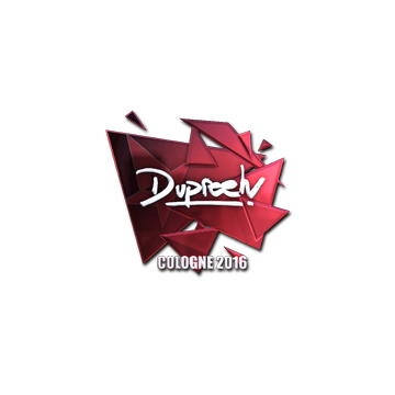 Sticker | dupreeh (Foil) | Cologne 2016