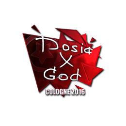 Sticker | Dosia (Foil) | Cologne 2016