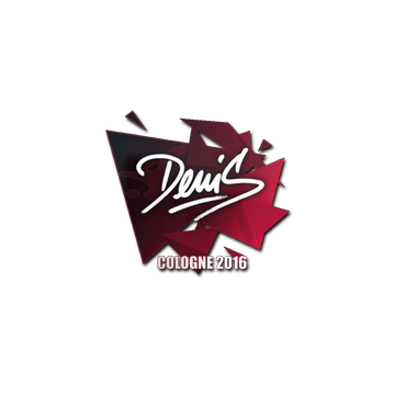 Sticker | denis | Cologne 2016