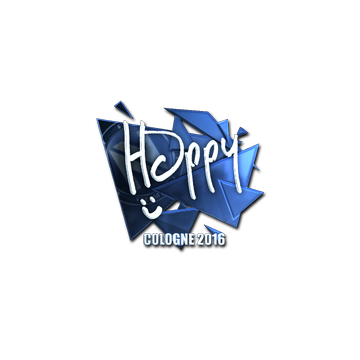 Sticker | Happy (Foil) | Cologne 2016