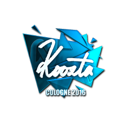 Sticker | koosta (Foil) | Cologne 2016