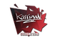 Sticker | karrigan | Cologne 2016