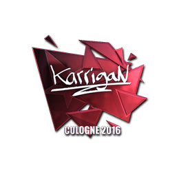 Sticker | karrigan (Foil) | Cologne 2016