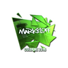 Sticker | markeloff (Foil) | Cologne 2016
