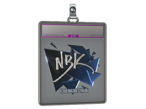 Sticker Slab | NBK- (Foil) | Cologne 2016