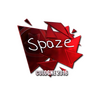 Sticker | spaze (Foil) | Cologne 2016