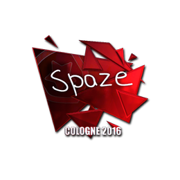 Sticker | spaze (Foil) | Cologne 2016