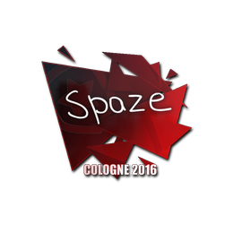 Sticker | spaze | Cologne 2016