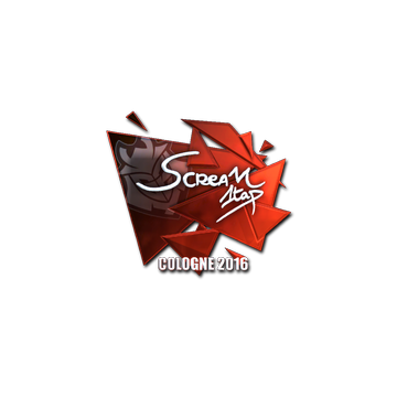 Sticker | ScreaM (Foil) | Cologne 2016