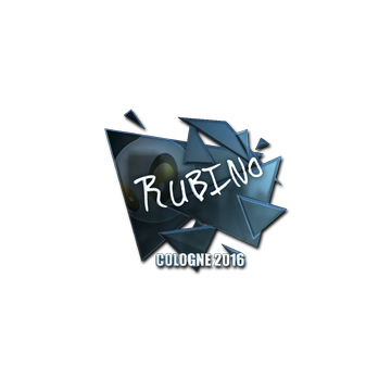 Sticker | RUBINO (Foil) | Cologne 2016