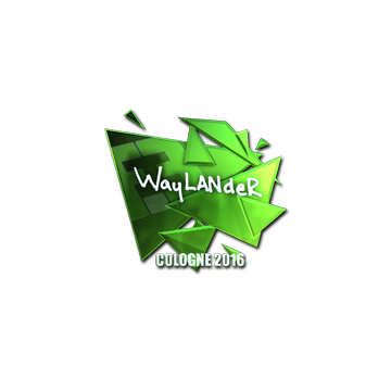 Sticker | wayLander (Foil) | Cologne 2016
