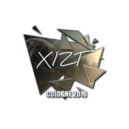 Sticker | Xizt (Foil) | Cologne 2016