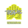 Sticker | TRAVIS (Glitter) | Copenhagen 2024