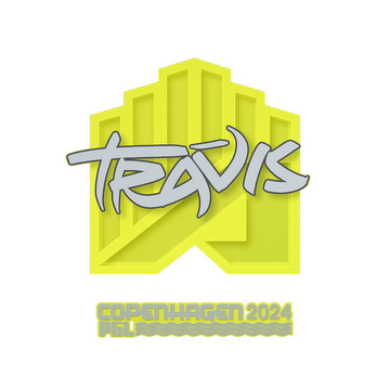 Sticker | TRAVIS | Copenhagen 2024