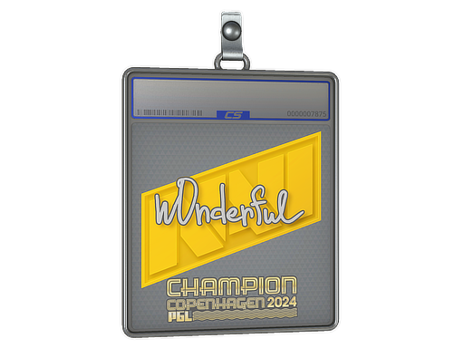 Sticker Slab | w0nderful | Copenhagen 2024 | Champion
